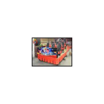 Indoor 5D Movie Theater Equipment , Hydraulic System 5D Motion Theater