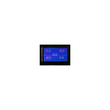STN Blue 240x128 Graphic Lcd Module With Touch Screen and Led Backlight