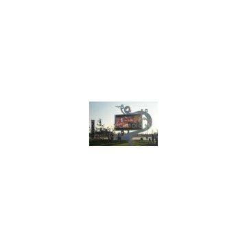 High Contrast 12 Outdoor Full Color LED Display Screen DIP 346 , Digital Billboards 1R1G1B