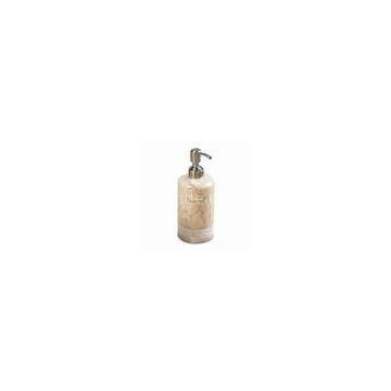 Liquid Soap Dispenser, Comes in Spa Hand Carved Style, Made of Champagne Marble