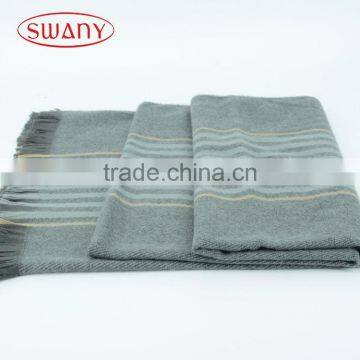 China supplier manufacture modern professional fringed wrap scarf