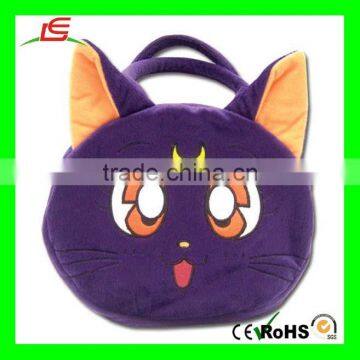 Luna Plush Bag Sailor Moon Anime School Backpack Cosplay Purse Handbag