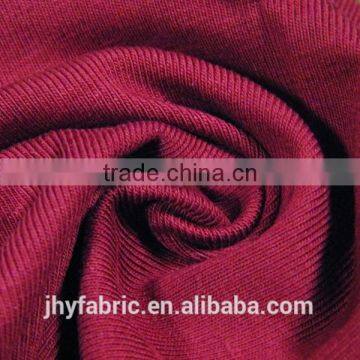 New design knitted rib fabric with long stapled cotton