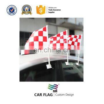 Polyester National Car Window Flag