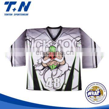 Custom goalie cut hockey jerseys hockey practice jerseys hockey jersey