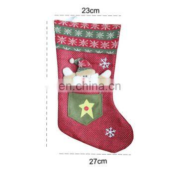 Party Supplies Unique Santa Claus Snowman Christmas Stocking