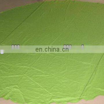 large linen table cloth in green color in 132inch round shape