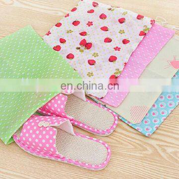 portable travel non woven shoe bag dustproof