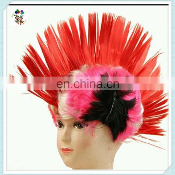 Red Mohawk Punk Kids Party Fancy Dress Synthetic Wigs HPC-0085