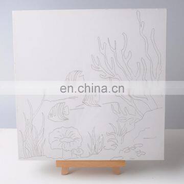 children DIY painting canvas board for kids
