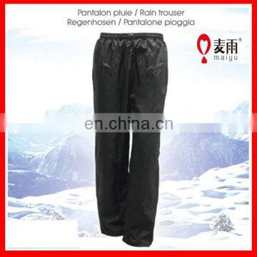 Waterproof Black Pvc Raincoat Pants photo-2