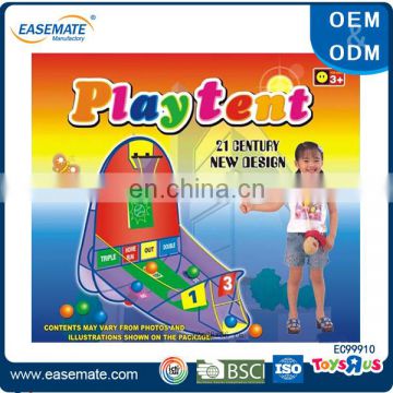 3 in 1 Children basketball game kids play tent with 4 balls