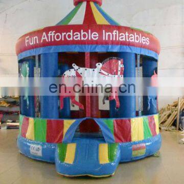 Inflatable horse bouncer for kids