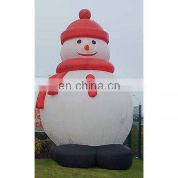 cute big inflatable snowman for christmas