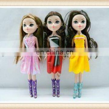 plastic girl make up doll toy