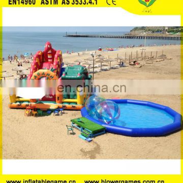 inflatable pool slide Beach equipment