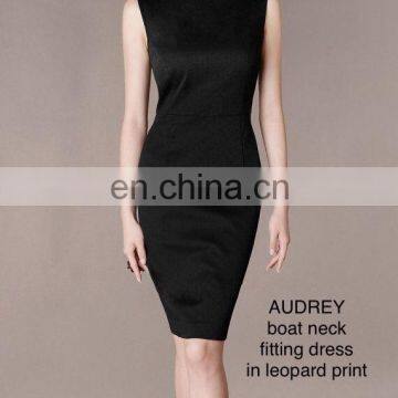 2016 new trends tailor shape design cocktail dress women fashion design cocktail dress in silk fabric with high quality