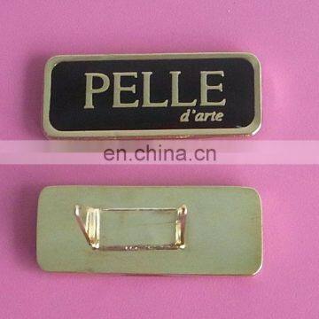 high quality engraved metal name plate for wholesale