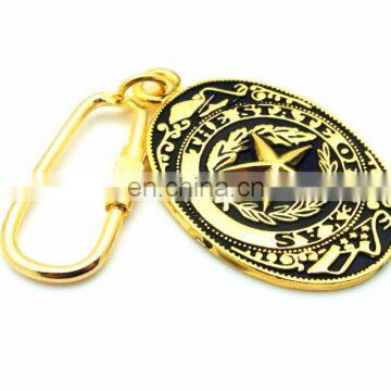 Promotion Gift STAR HEART Gold Cut Metal KEY CHAIN Key Ring photo-6