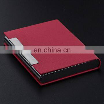 Promotion Leather Business Card Holder PU Business NameCard Case