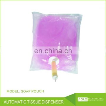 Disposable PE soap bag 1000ml for soap dispenser/hand sanitizer dispenser