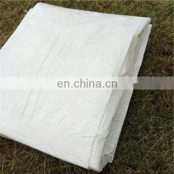 Silver blue tarpaulin