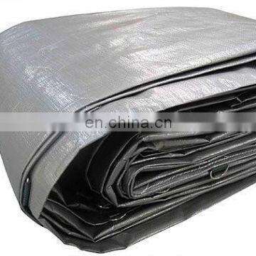 Silver 14x14 Heavy Duty UV Protected Treated Canopy Sun Shade Boat Cover Tarp