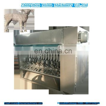 stainless steel goat unhairing machine /goat slaughtering line