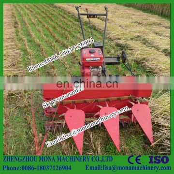 Best selling hand reaper tractor combine harvester for wheat rice grass sesame chili