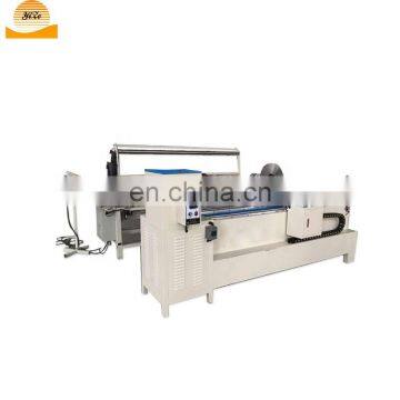 knitted fabric roll slitting machine for cutting strip of leather