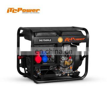 5kw Open-frame Air- Cooled Diesel Generator Factory Price