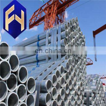 hdg erw steel pipes galvanized tubing