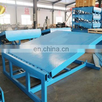 7LGQ Shandong SevenLift hydraulic stationary vertical dock leveller load ramp