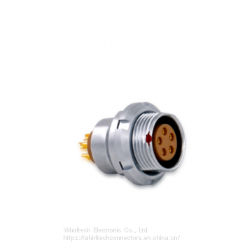 Push-pull B series fixed metal socket connectors(back panel mounting)