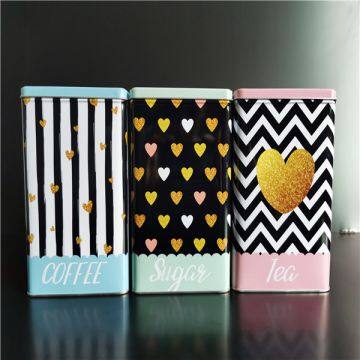 Food Tin Box Candy Chocolate & Cake Metal Tin Box