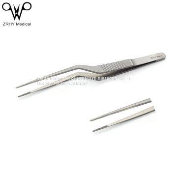 Cheap 175MM Medical Reusable Stainless Steel Gun Type Forceps