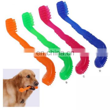 Cute dogs bite toys TPR soft chew dental toys for dog