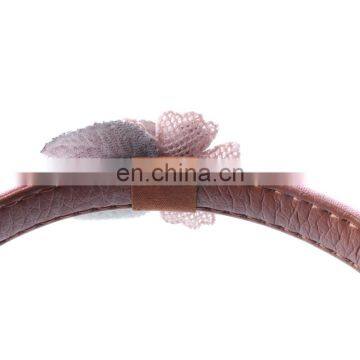 New Pet Collar Fabric Flower Collar Small and Medium Dog Collar photo-4