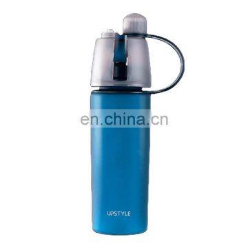 Bpa Free Custom Logo 600Ml Plastic Sports Drinking Bottle With Straw Sipper