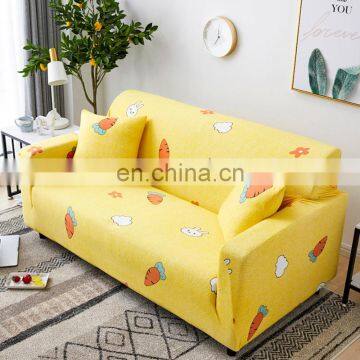 Good Quality Printed Sofa Slipcover Stretch Sofa Cover For Sale photo-5