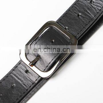 TWOTWINSTYLE Women's PU Belt Lace Up Adjustable Patchwork Ruffle Metal Buckle Accessories photo-4