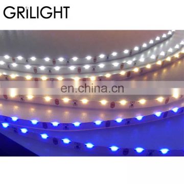 2017 years new product 12v 24v ip20 smd 020 rgb side emitting led strip lighting