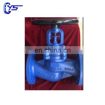 Y Type DN50 PN16 Bellows Seal GS C25 Globe Valve for Chemical Industry photo-2