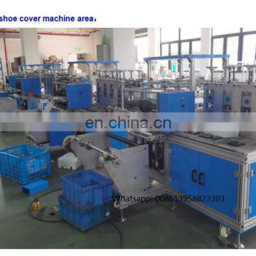 High Speed Automatic Plastic Disposable Overshoe Welding Machine photo-5