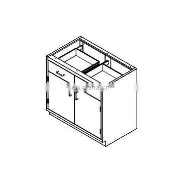 Factory Supply Lab Casework Base Wall Cabinet photo-2