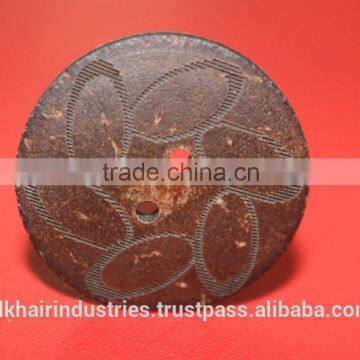 Real Coconut Shell Button