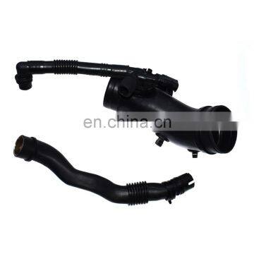 Free Shipping! 2PCS Crankcase Breather Hose Pipe For VW Passat B5 06B103217M, 06B 133 354 M