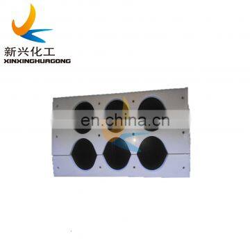 Duct Bank Spacers Tubing Separators / CNC Plastic Pipe Spacers / HDPE Block Spacer Duct Bank Spacers for Pipe photo-3