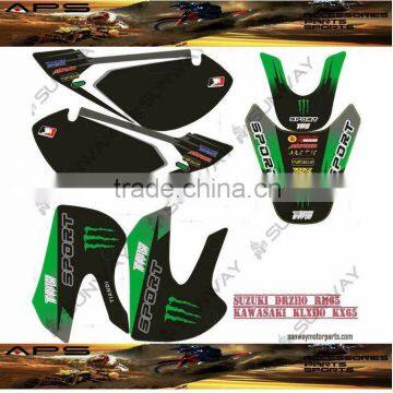 Dirt Bike Decal/Motorbike Decal for KAWASAKI DRZ65 110