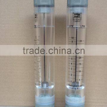 acrylic flowmeter pipeline flow meter
